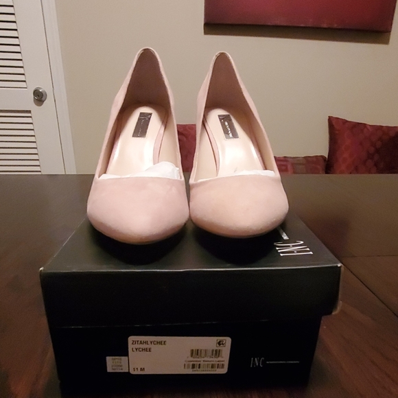 COPY - NEW INC Suede Pumps - Picture 2 of 5